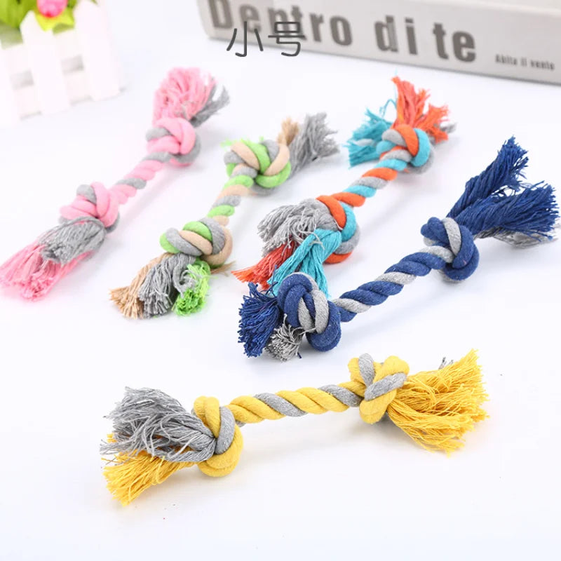 Pet linen rope toy